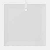 Ornement En Verre Créez votre propre (Verso)