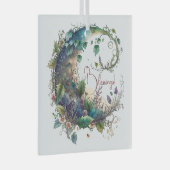 Ornement En Verre Créez votre propre Fleur sauvage Boho Ivy Moon (Avant droite)