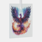Ornement En Verre Créez votre propre phénix mythique Firebird (Avant droite)