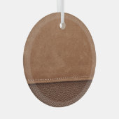 Ornement En Verre Cuir pointu : gris, noir arrière - plan. (Avant droite)