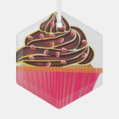 Ornement En Verre Cupcakes (Recto)