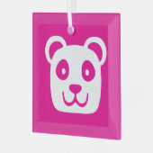 Ornement En Verre Cute Panda (Avant gauche)