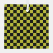 Ornement En Verre Cyber lyme checkerboard pattern (Verso)