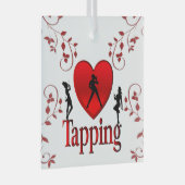 Ornement En Verre Danse I Heart Tap (Avant droite)