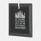 Ornement En Verre Définition de l'architecte (Avant gauche)