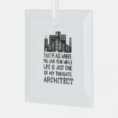 Ornement En Verre Définition de l'architecte (Avant gauche)