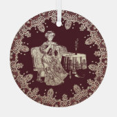 Ornement En Verre Dégustation de thé (Verso)