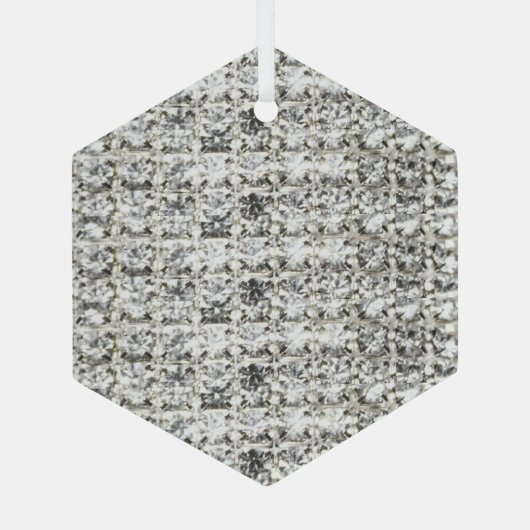 Ornement En Verre Diamond Customized (Verso)