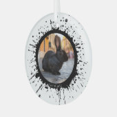 Ornement En Verre do-it-yourself lapin en Italie Noël (Avant gauche)