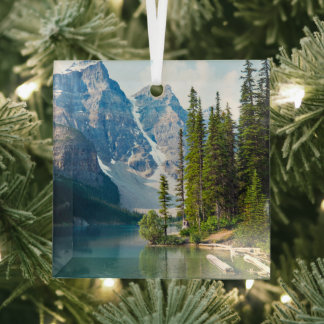 Ornement En Verre Eau | Moraine Lake, Canada