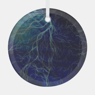 Ornement En Verre Electric Energy Glass Ornament