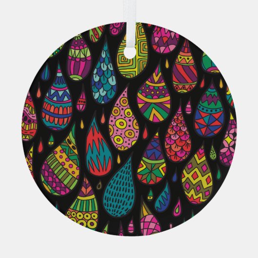 Ornement En Verre Elégance florale, arrière - plan abstrait. (Verso)