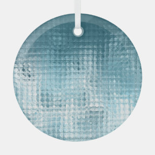 Ornement En Verre Elégant bleu Abstrait : Beau Arrière - plan