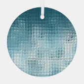 Ornement En Verre Elégant bleu Abstrait : Beau Arrière - plan (Verso)