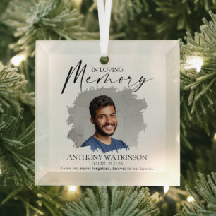 Ornement En Verre Élégant Dans La Photo Mémoire Amoureuse