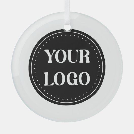 Ornement En Verre élégant, moderne, raffiné et éditable. (Recto)