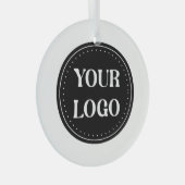 Ornement En Verre élégant, moderne, raffiné et éditable. (Avant droite)