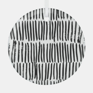 Ornement En Verre Éléments Verticaux : Style Sans Mer Dessiné À La M