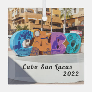 Ornement En Verre Enseigne de Cabo San Lucas