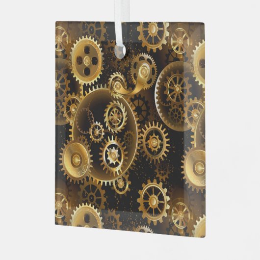 Ornement En Verre Équipements en laiton sans vapeur (Avant gauche)