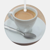 Ornement En Verre Espresso frais brassé (Recto)