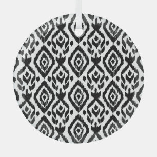 Ornement En Verre Ethnique dessiné à la main, emballage motif d'impr