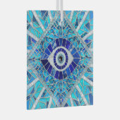 Ornement En Verre Evil Oeil Amulet Mosaic Art (Avant droite)