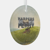 Ornement En Verre Ferry ABH Harpers (Avant droite)