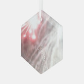 Ornement En Verre Feux d'artifice 14 hexagone en verre (Avant gauche)
