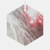 Ornement En Verre Feux d'artifice 14 hexagone en verre (Verso)
