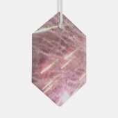 Ornement En Verre Feux d'artifice 17 hexagone en verre (Avant droite)