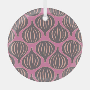 Ornement En Verre Fig Imaginaire : Vacances Vintages sans couture