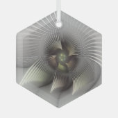 Ornement En Verre Figure frappante, Art Fractal Abstrait moderne (Recto)