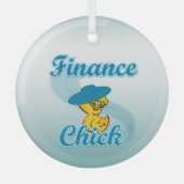 Ornement En Verre Finances Chick #3 (Recto)