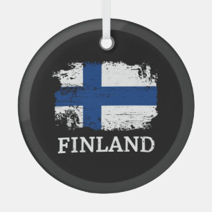 Ornement En Verre Finlande