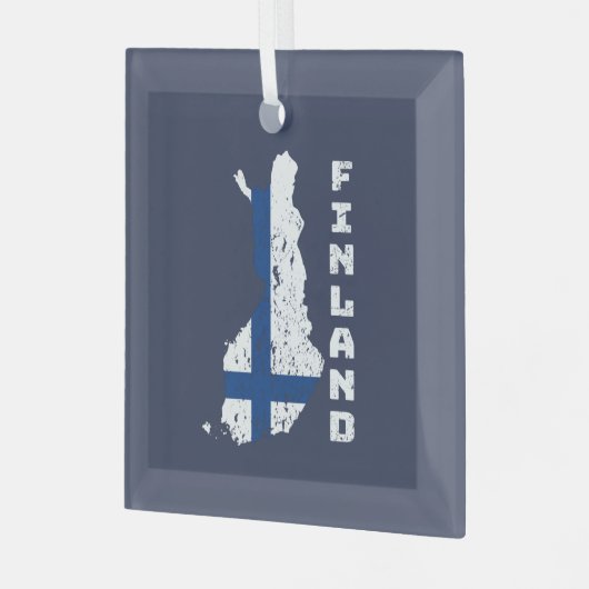 Ornement En Verre Finlande (Avant gauche)