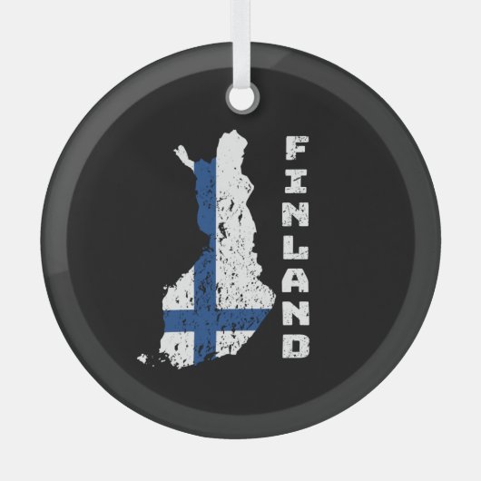 Ornement En Verre Finlande (Recto)