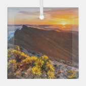 Ornement En Verre Fleurs | Îles Canaries, Espagne (Recto)