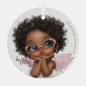 Ornement En Verre Floral-Framed Curiosity (Verso)