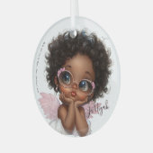 Ornement En Verre Floral-Framed Curiosity (Avant gauche)