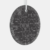 Ornement En Verre Formules scientifiques : Patte de calcul du tablea (Avant droite)