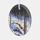 Ornement En Verre Gagnon - Dans la compensation, Charlevoix (Avant gauche)