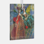 Ornement En Verre Gemini gothique classique femme papillon Whimsical (Avant droite)
