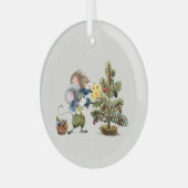 Ornement En Verre Glass Ornament - Christmas Mice (Avant gauche)