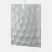 Ornement En Verre Golf Ball Texture (Avant gauche)