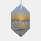 Ornement En Verre Good Morning God Christian Cote (Avant droite)