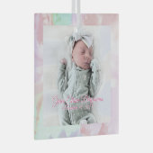 Ornement En Verre GraceB Special Order Glass Ornament (Avant droite)