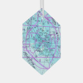 Ornement En Verre Graphique aéronautique (Avant droite)