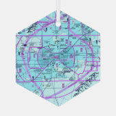 Ornement En Verre Graphique aéronautique (Verso)