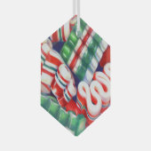 Ornement en verre Hexagon RIBBON (Avant droite)